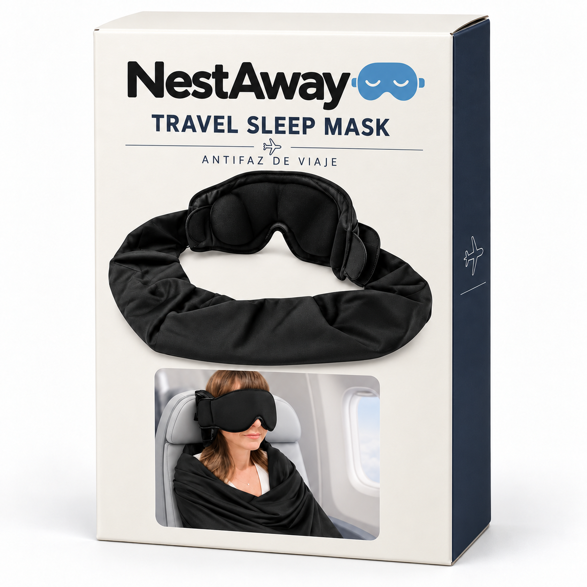 NestAway Travel Sleep Mask box