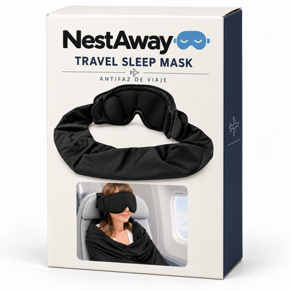 NestAway Travel Sleep Mask box